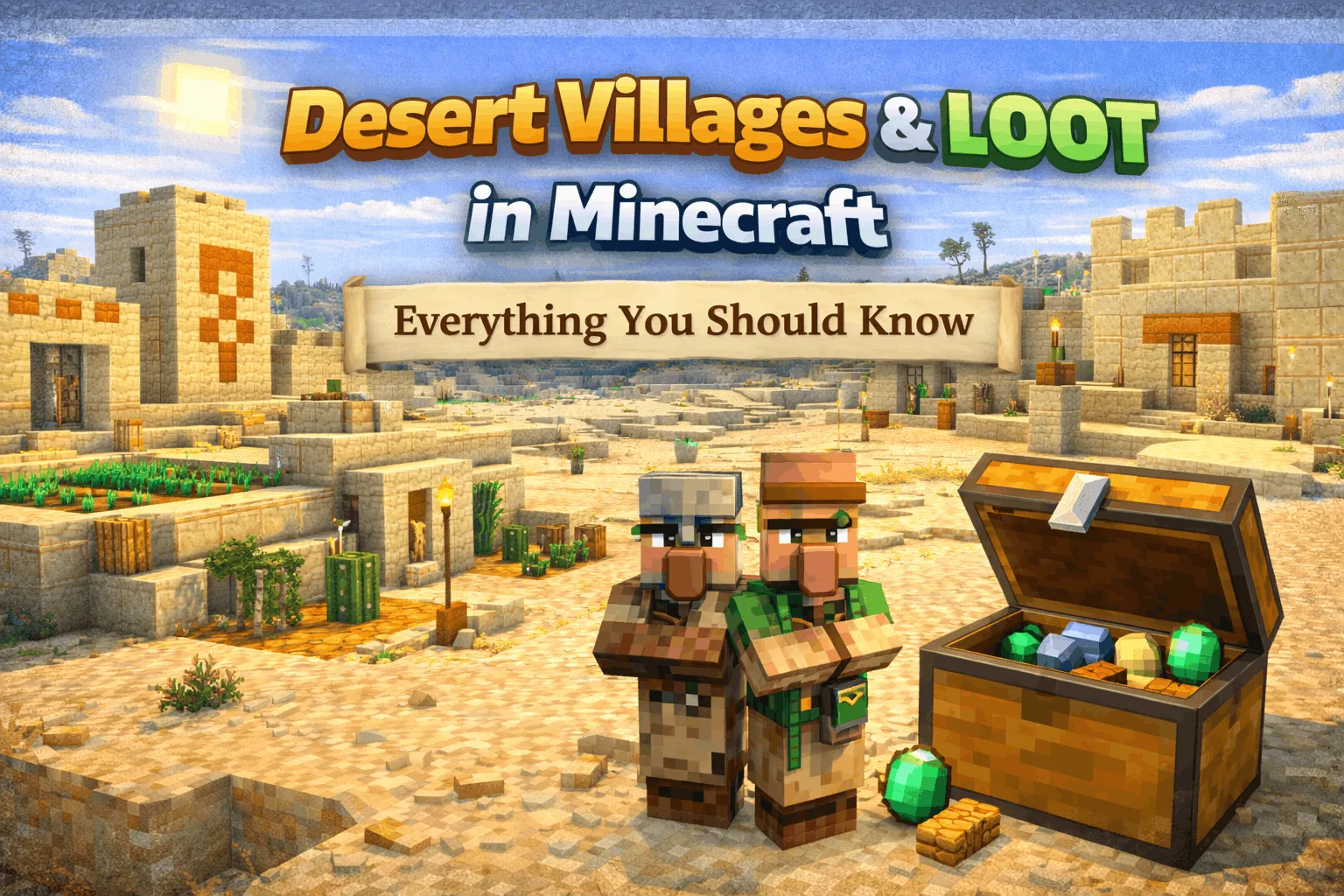 Desert Villages & Loot in Minecraft: What You Can Find and How to Use It